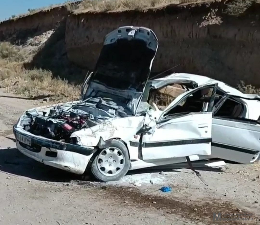5 کشته و زخمی در حادثه واژگونی خودروی پرشیا در جاده مهاباد_میاندوآب